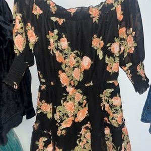 Floral Party Dress